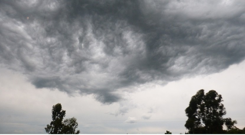 Se aproxima masa de aire frío  polar: vienen lluvias y tormentas