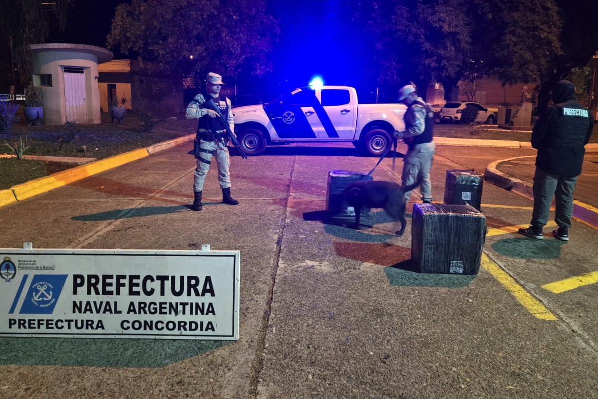Prefectura intervino en millonario  contrabando sobre el río Uruguay