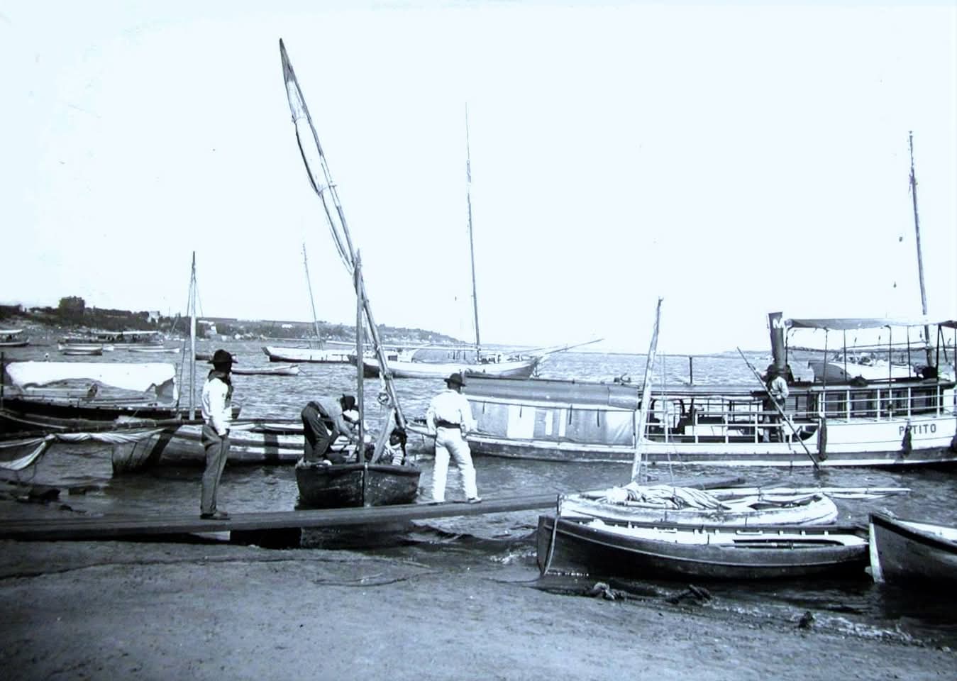 Las consecuencias del fuerte ciclón de mayo de 1898 y la afectación al vapor “Patito” que logró ser reflotado