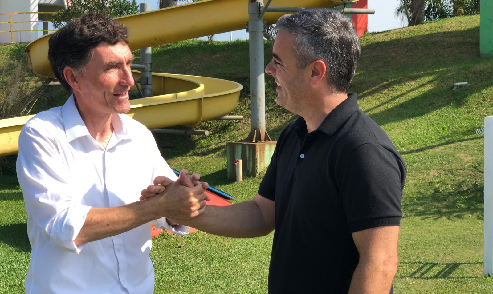 En su visita a Federación, Álvaro Lima reafirmó compromiso con la integración