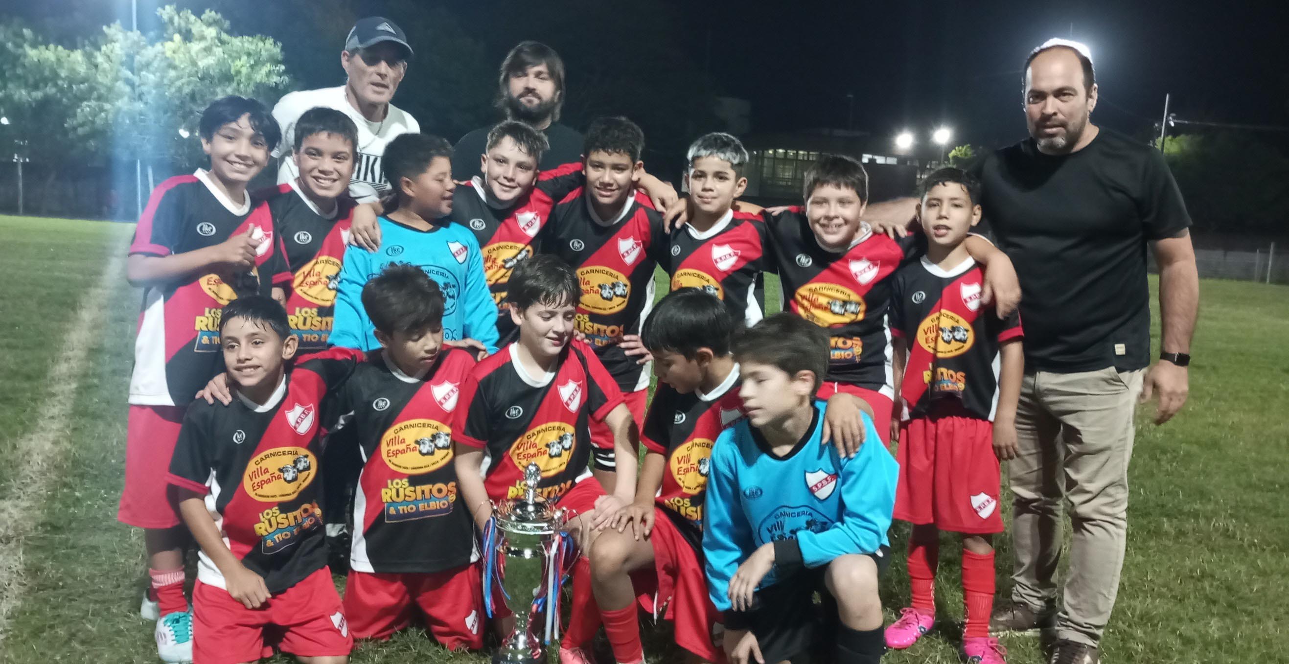 Etapa del baby fútbol de 7 a 12 años