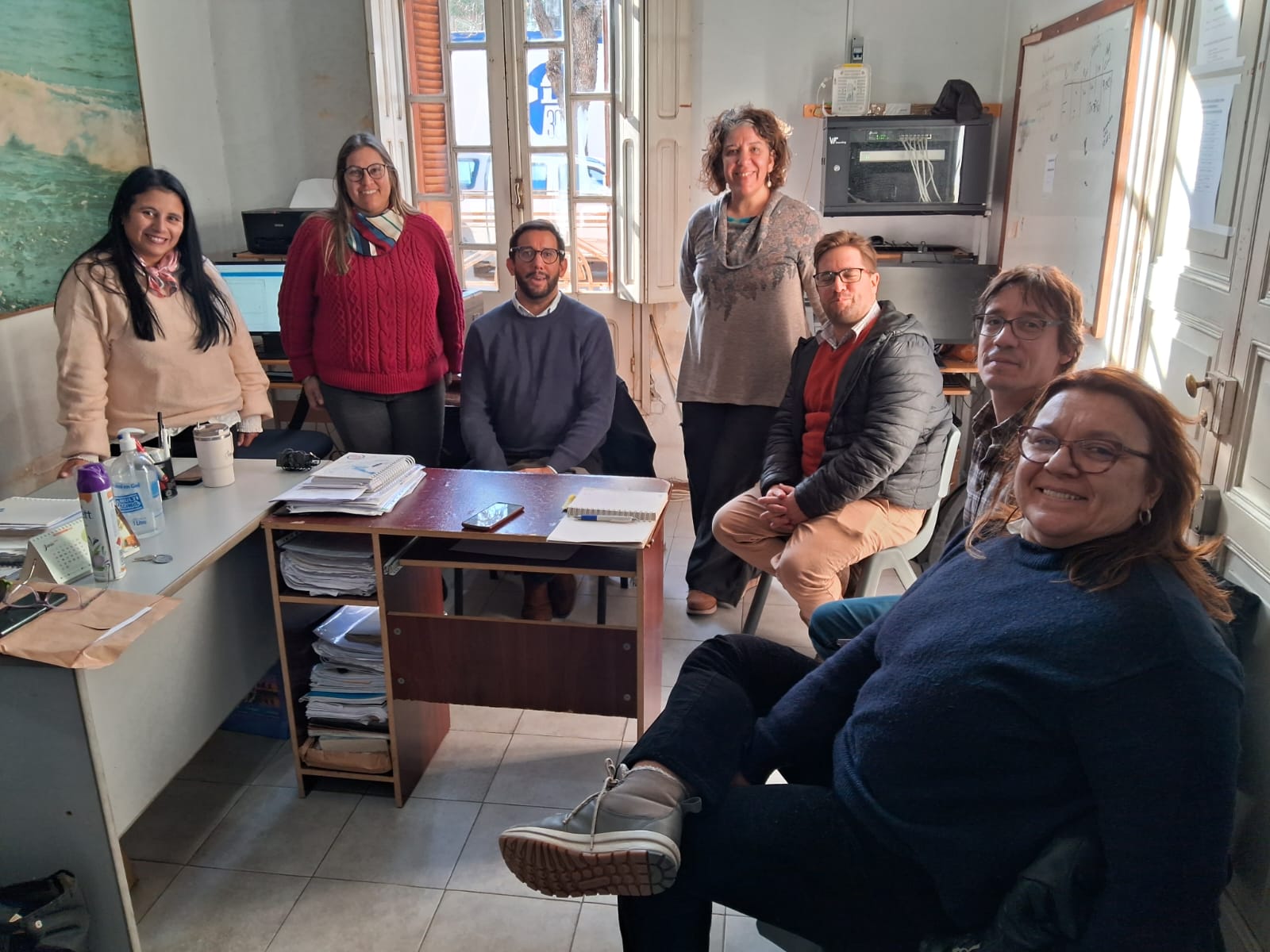 CECAP-Salto recibió a las autoridades nacionales en el marco de planificación de programas para el quinquenio