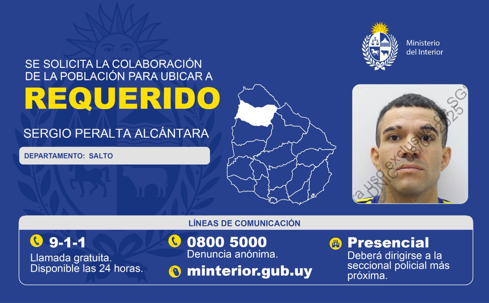 Capturaron a uno de los presos que se fugó del INR de Salto pero continúa la búsqueda del segundo