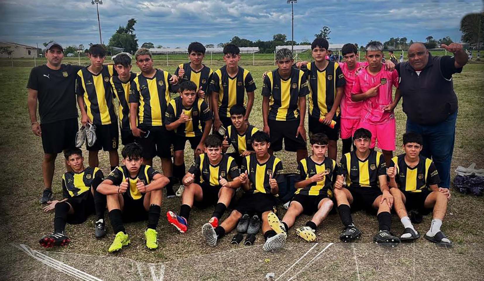 Peñarol lidera en la «B» de formativas