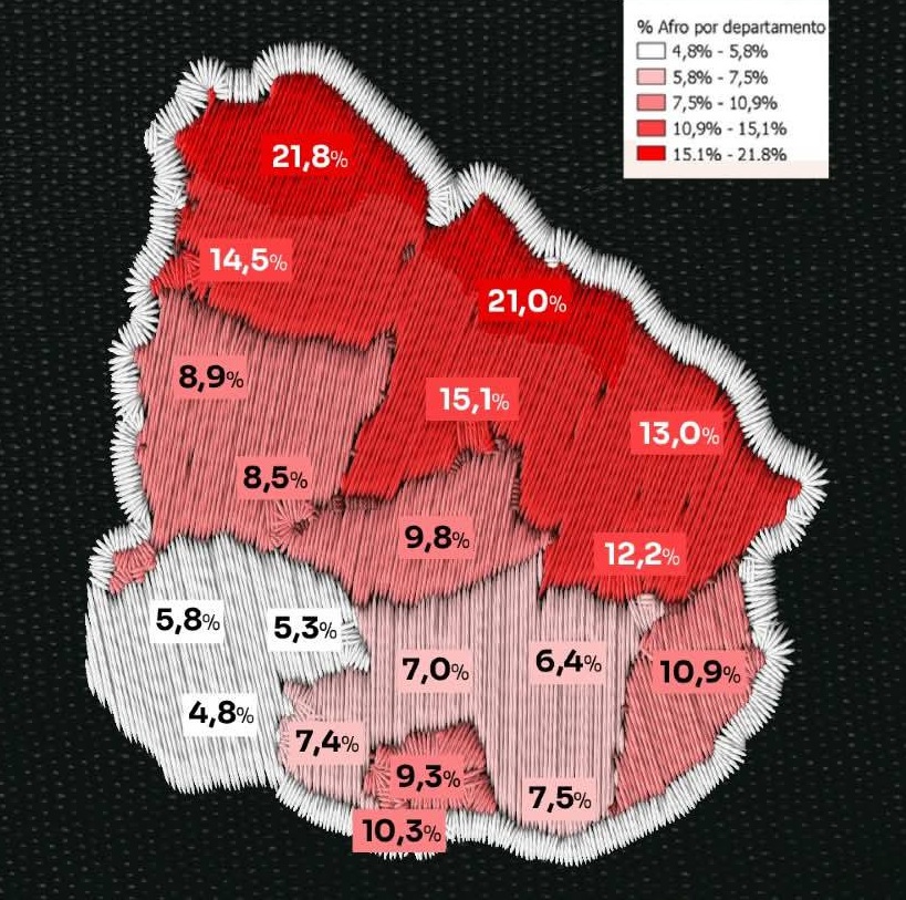Informe revela que el 14,5% de la población de Salto es afrodescendiente con un alto desempleo
