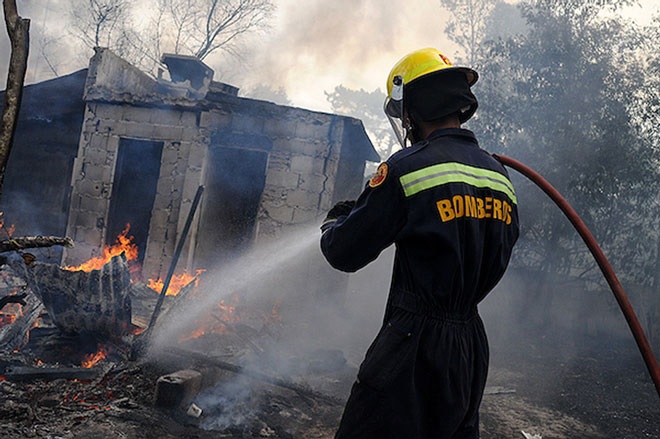 Hubo más de 1.300 incendios y 25  vidas perdidas en lo que va del año