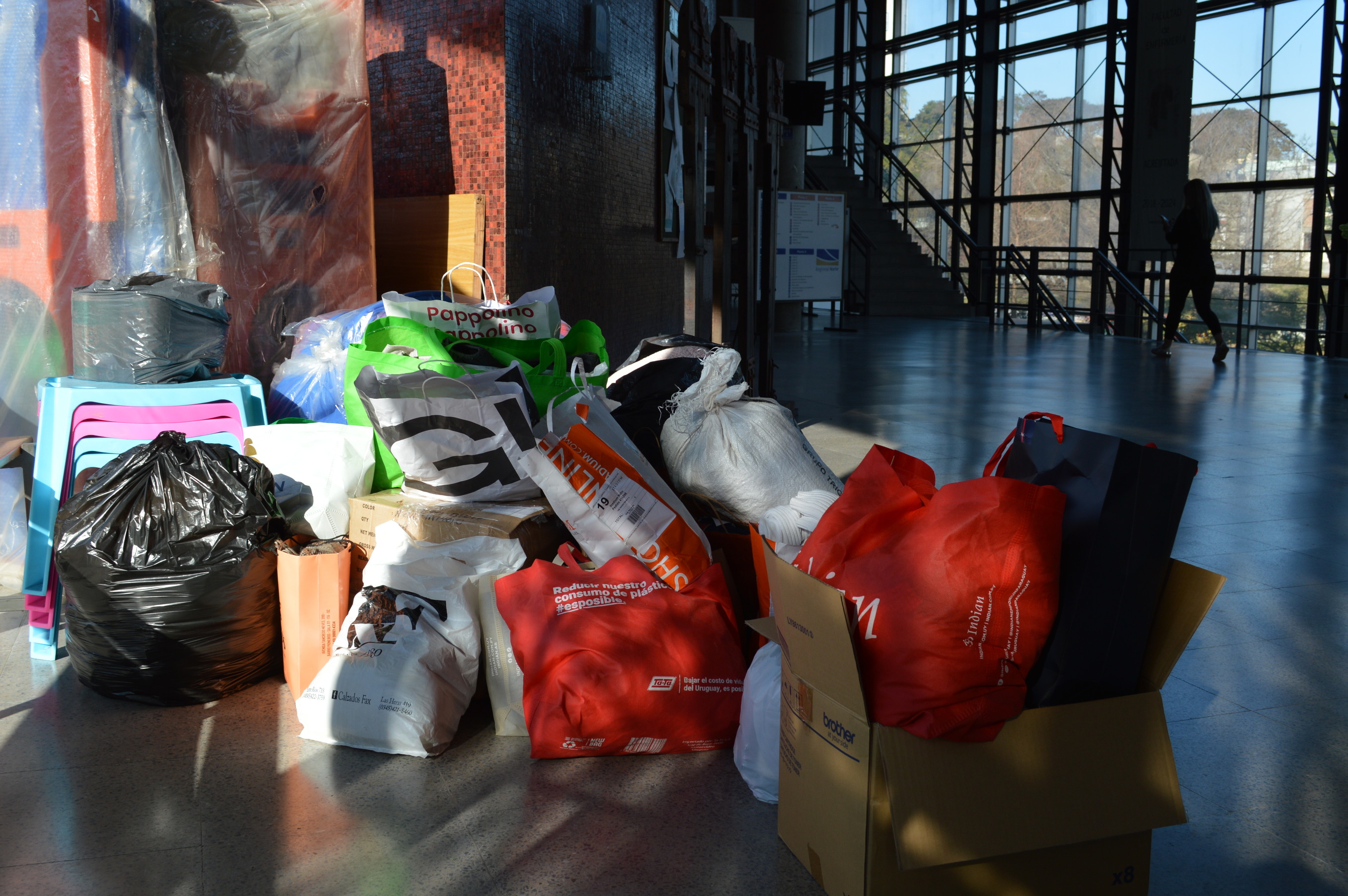 Hasta el 31 de julio se reciben  donaciones de ropas y frazadas