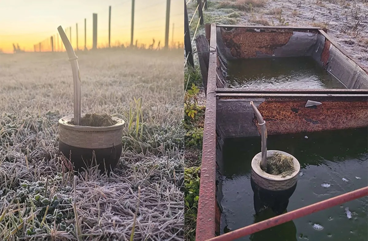 Mínimas bajo cero en casi todo Uruguay en la mañana de ayer temperaturas más bajas registradas en el norte
