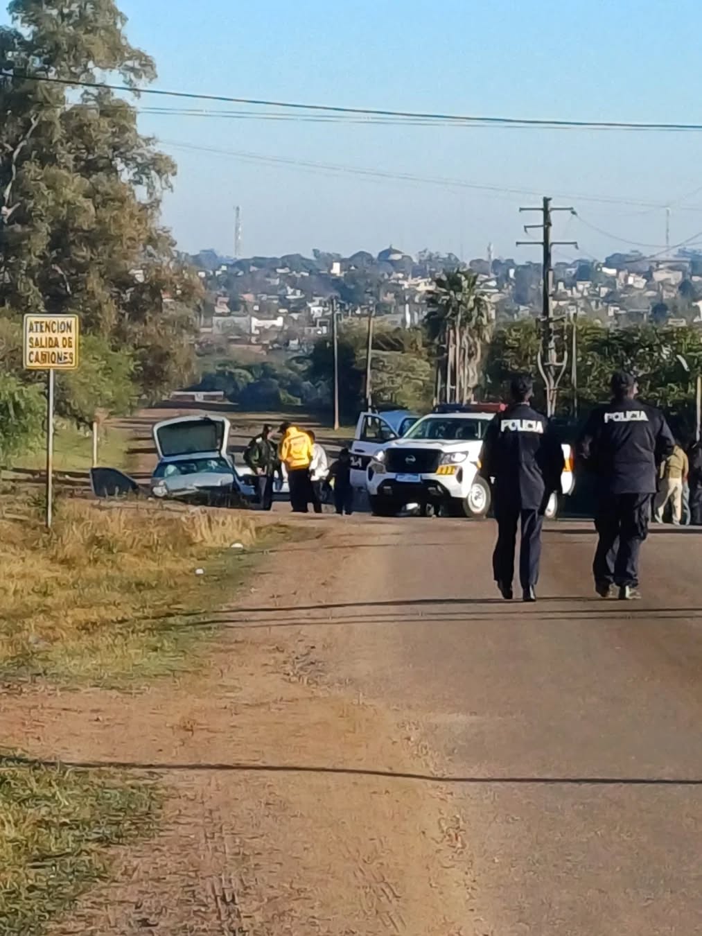 Fallece un funcionario de la  Policía en siniestro de tránsito