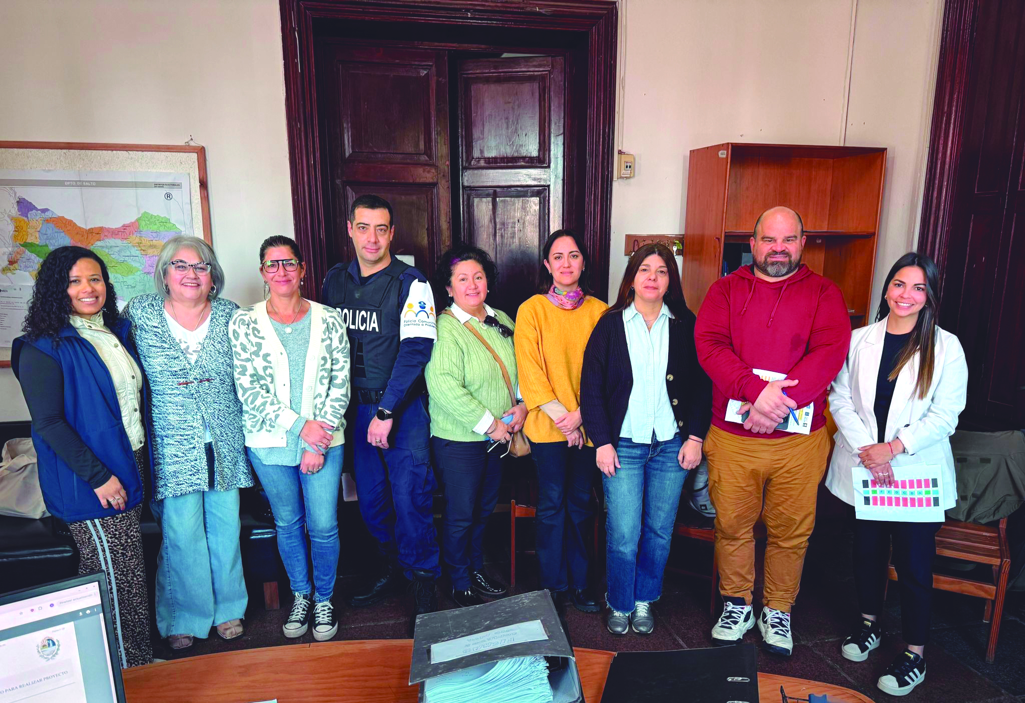 Salto se prepara para: «El Abrazote por el Buen Trato»:  una Intervención urbana por la convivencia y el respeto