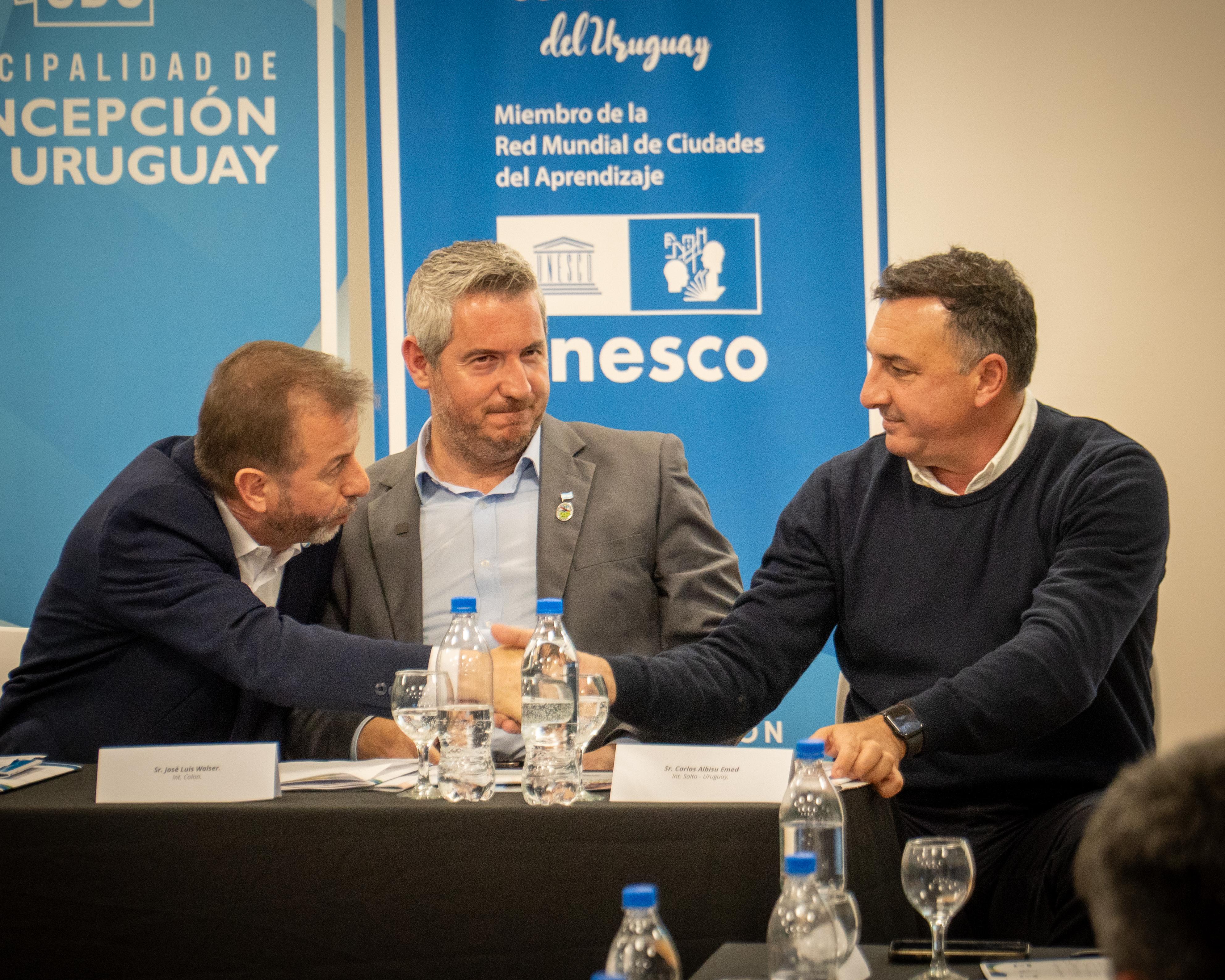Albisu reafirmó compromiso de Salto con el desarrollo regional ante el Comité de la Cuenca del Río Uruguay
