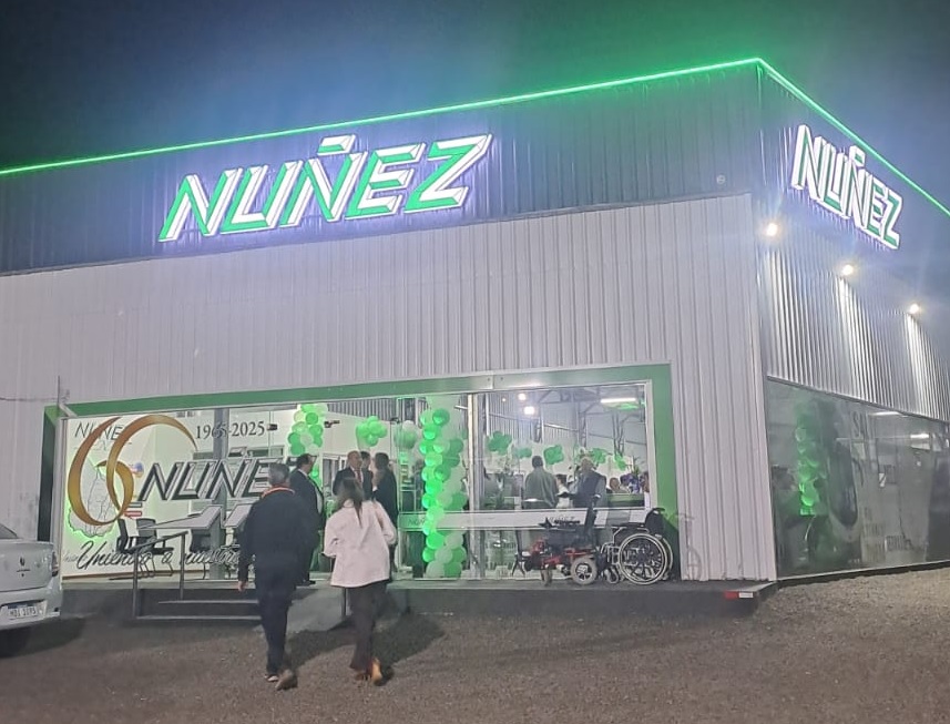 Empresa Nuñez inauguró nuevo local comercial en Salto con foco en satisfacer crecimiento y demanda