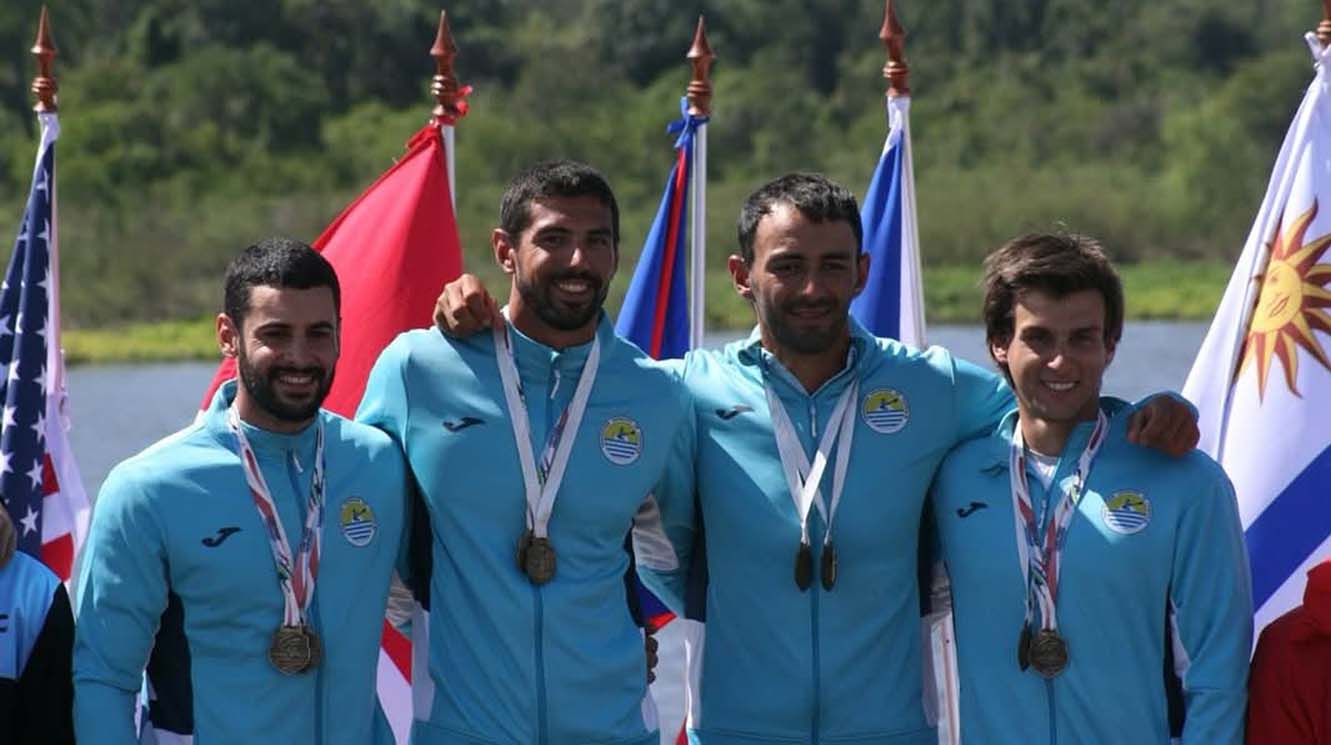 Salteños Agüero, De Lima y Milich le dieron otros dos oros a Uruguay